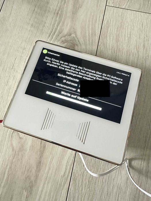Timemaster Terminal Plus 7 Black terminal czasu pracy pracowników