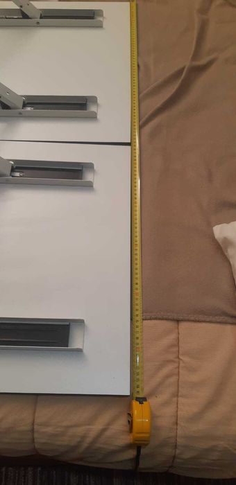 2 Tampos de Mesa Fenolico c/ Suporte de Parede Basculante até 200 kg