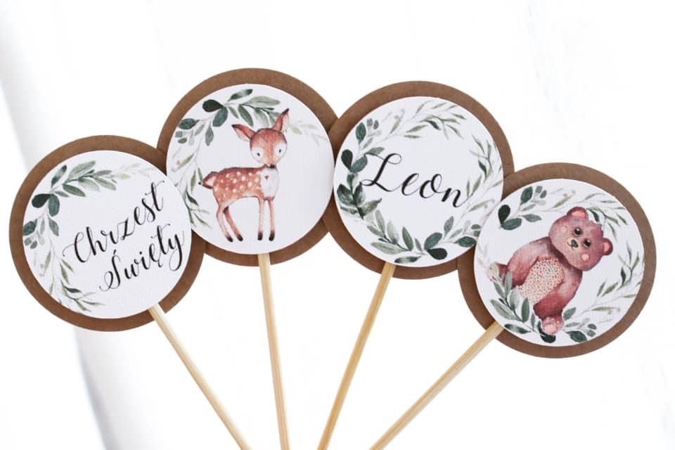 Pikery toppery dekoracje urodzinowe na urodziny urodzinowe roczek