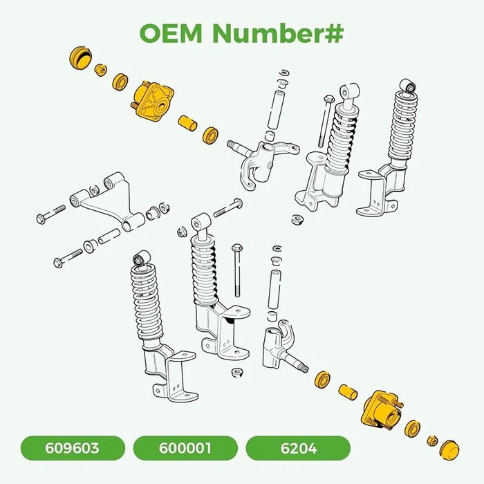 Передня ступиця гольф кара 609603 
10LOL для EZGO RXV 2008-up.
бензино