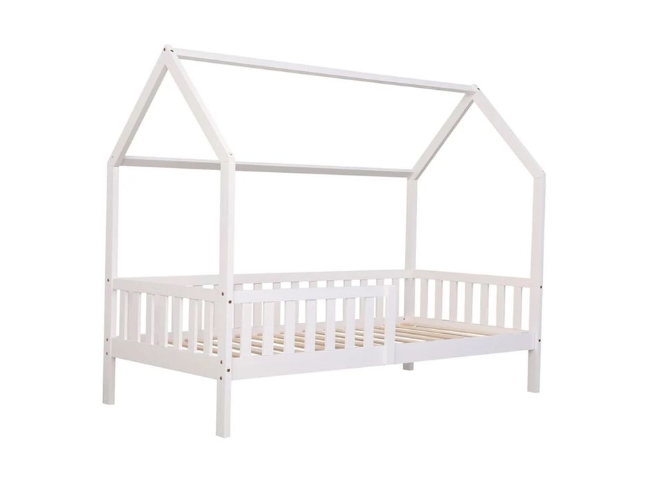 Cama “cabana” infantil – Happy Garden Marceau (branca)