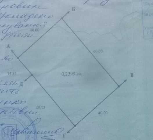 Земельна ділянка 24 сотки з свердловиною Шевченкове Броварський район