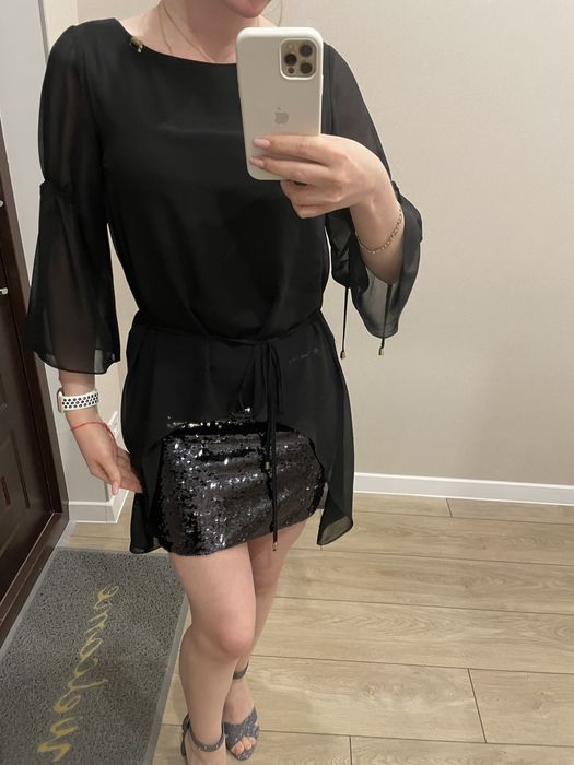 Платье новое, юбка пайетки