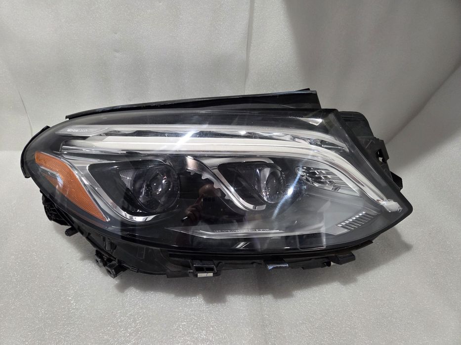 Фара права Mercedes GLE W166 2016-2019 Full Led USA темна