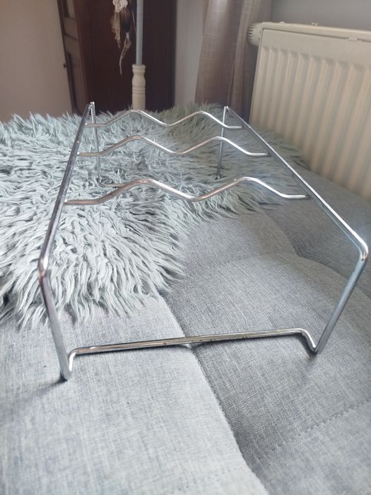 Stojak na wino do lodówki srebrny Samsung