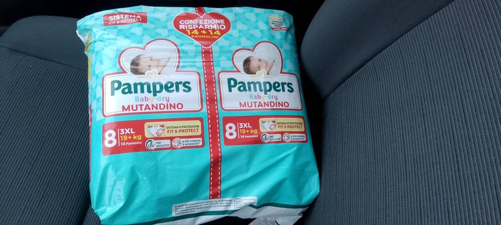 Pieluchy Pampers baby dry 70sztuk