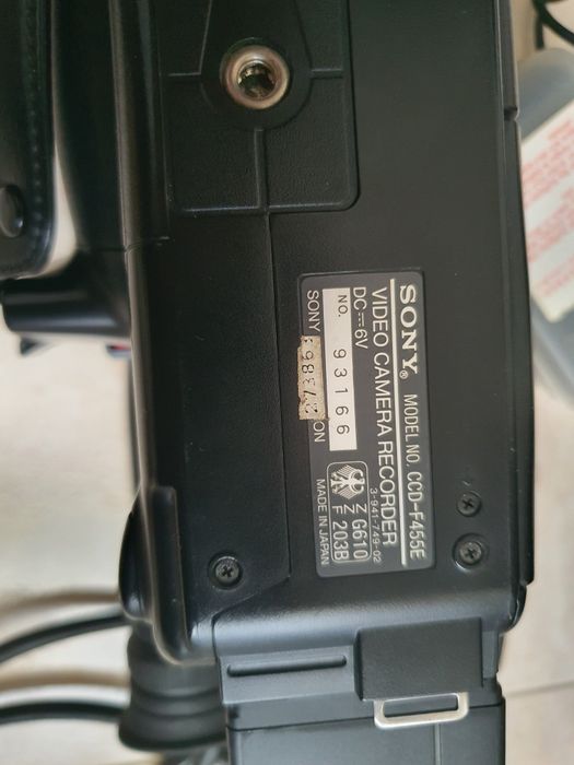 Máquina de Filmar Sony