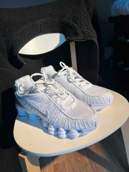 "Buty męskie Trampk Nike_Air_Shox_TL_White R. 42
