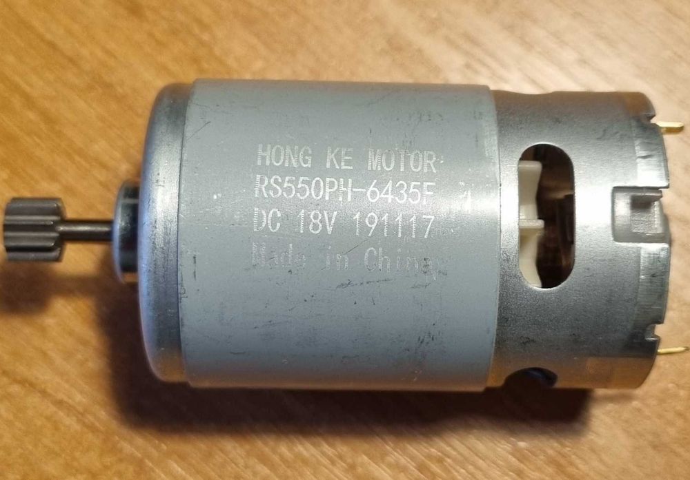 Електродвигуни постійного струму-12V та 18V.