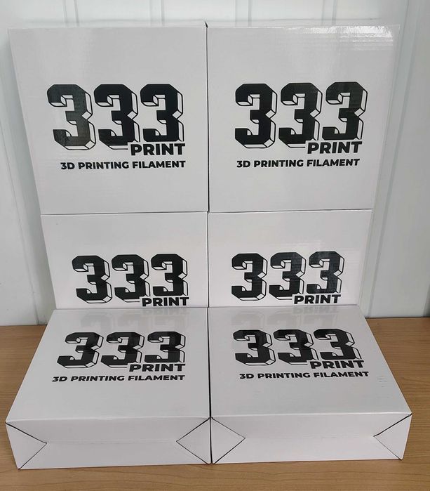 Пластик для 3D принтера. Філамент PETG 1кг чорний. 333print. петж чорний petg black. 3д друк.