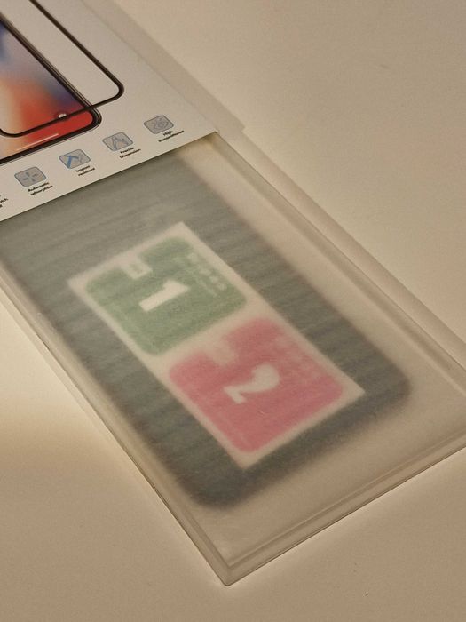 Película protetora de vidro para iPhone XR/11 6.1 (Preta)