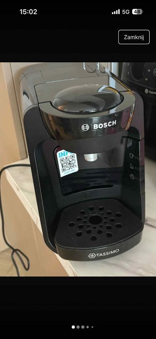 Ekspres do Kawy firmy Boosh Nowy plus kapsułki