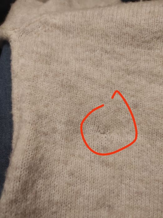 931. Sweter świąteczny Mikołaj piesek Rudolf Primark r. 134