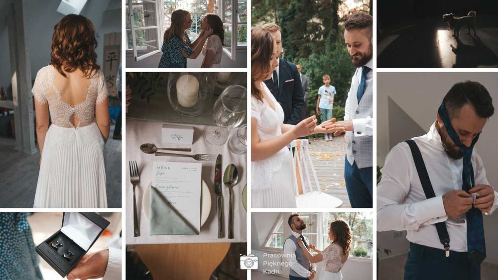 Fotograf i Kamerzysta na ślub i wesele - od 1500 zł - WOLNE TERMINY