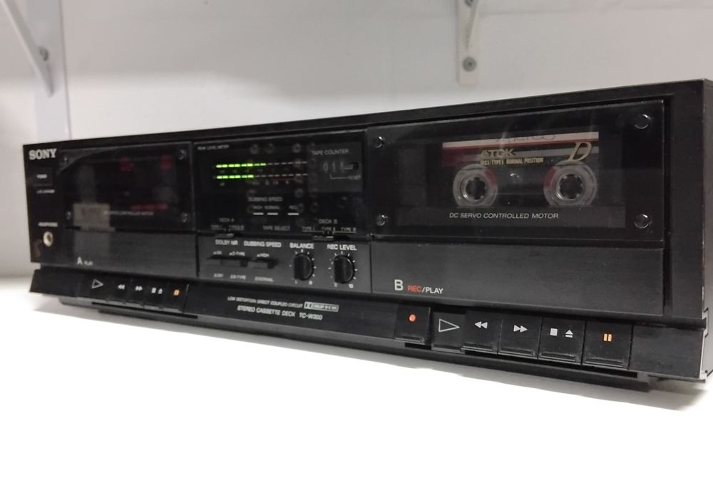 SONY deck cassettes TC-W300