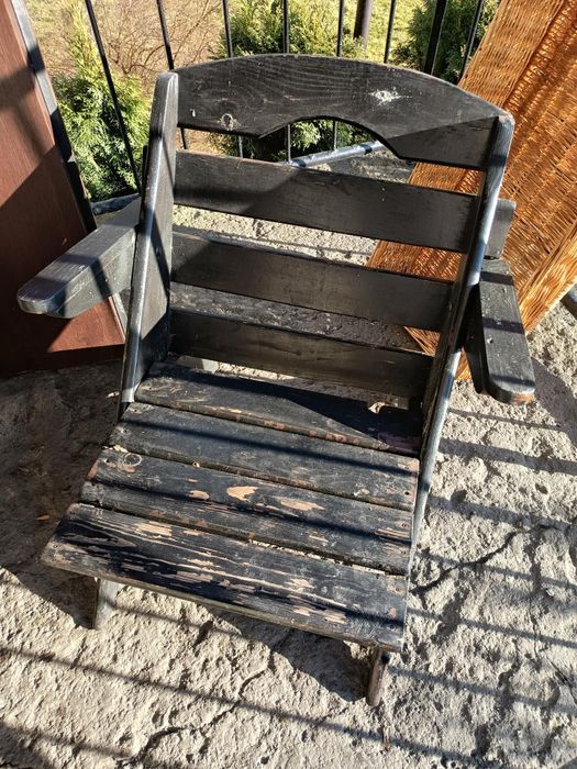 Meble ogrodowe, stół i 4 krzesła