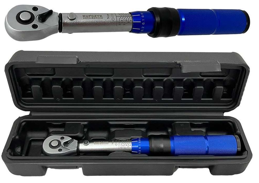 Klucz dynamometryczny Kupczyk 2-15 Nm z blokadą 1/4" dynamometr