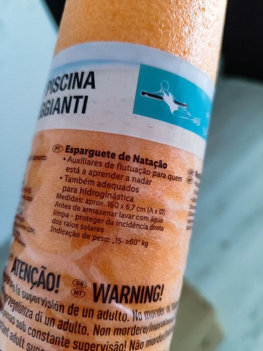 Esparguete de natação