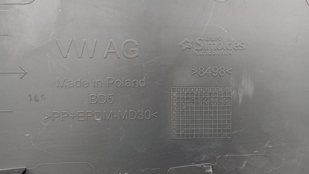 Молдинг лівої передньої дверки Man TGE VW Crafter