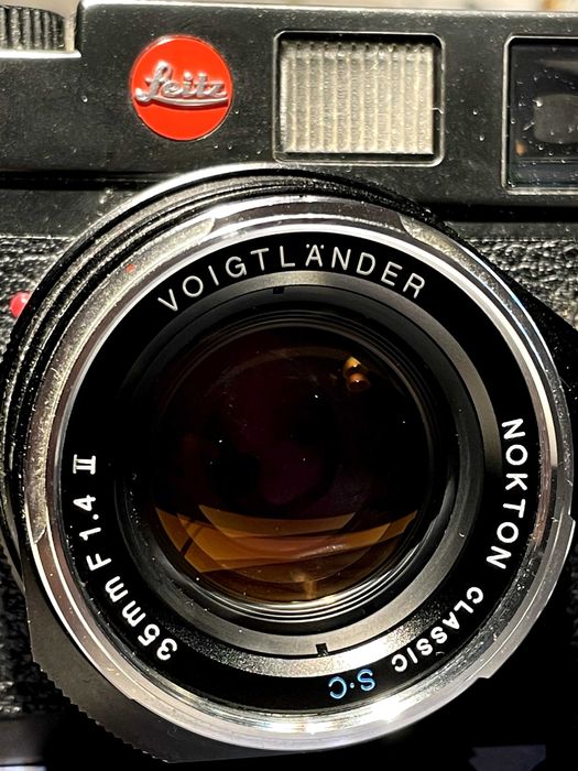 Leica M6 com Voigtlander Nokton 35mm F1.4