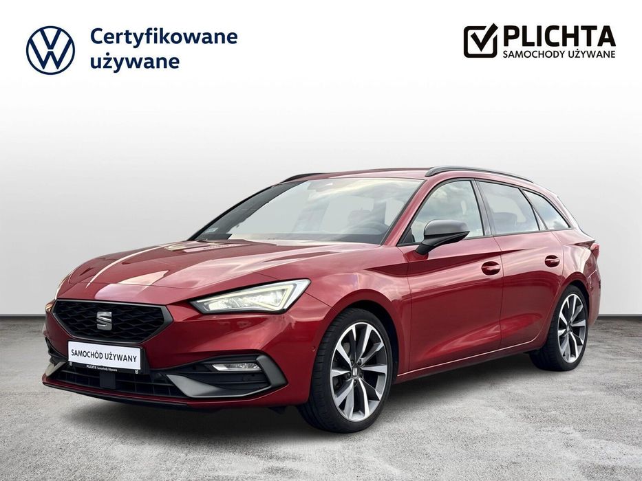 Seat Leon FR 150 KM + Pakiety Zimowy Wspom. Jazdy Salon PL SerwisASO + Opony Zim