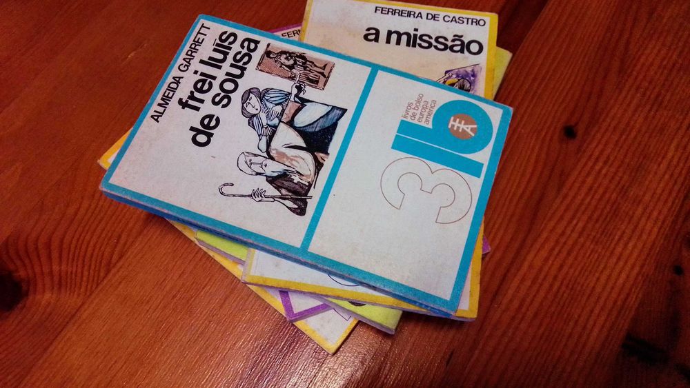 Lote de Cinco Livros de Bolso