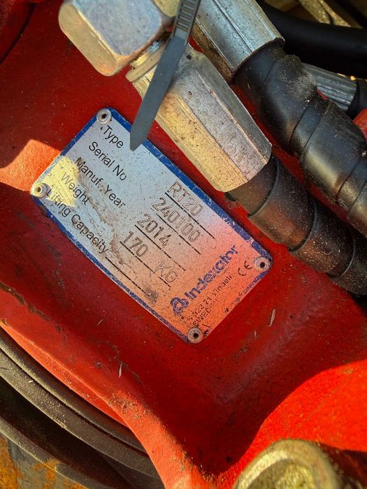 Rototilt Indexator Beco RT 20 do maszyn 5-8 ton