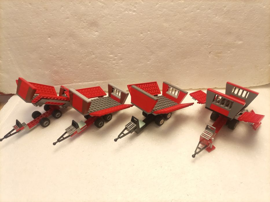 Klocki LEGO przyczepy traktor