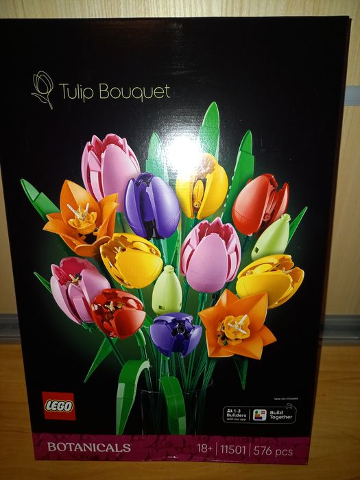 Lego Botanicals 11501 Tulipany kwiaty Tulip Bouquet