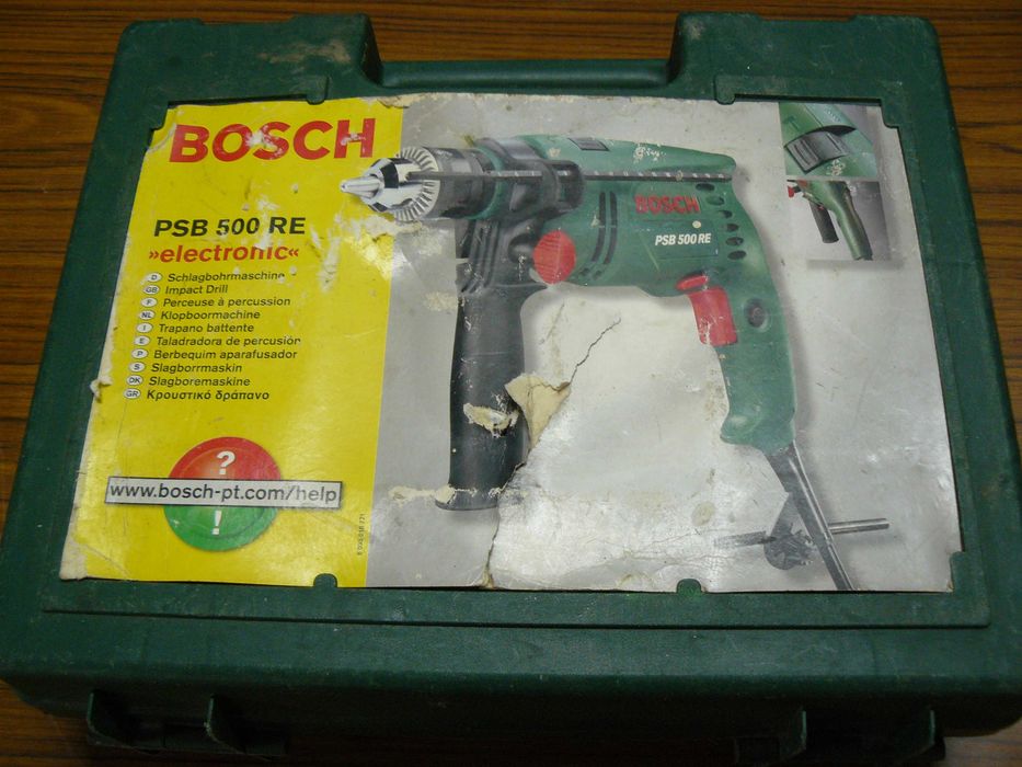 wiertarka Bosch w walizce 500 watów