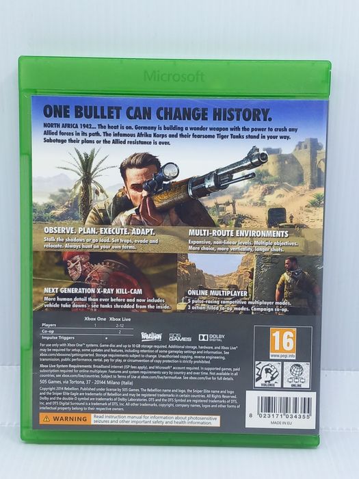 Sniper Elite 3 PL Xbox One