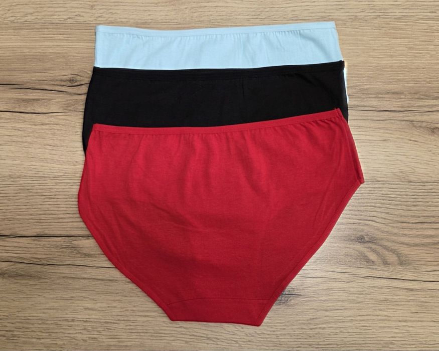 Majtki Damskie komplet 3sztuki 3XL