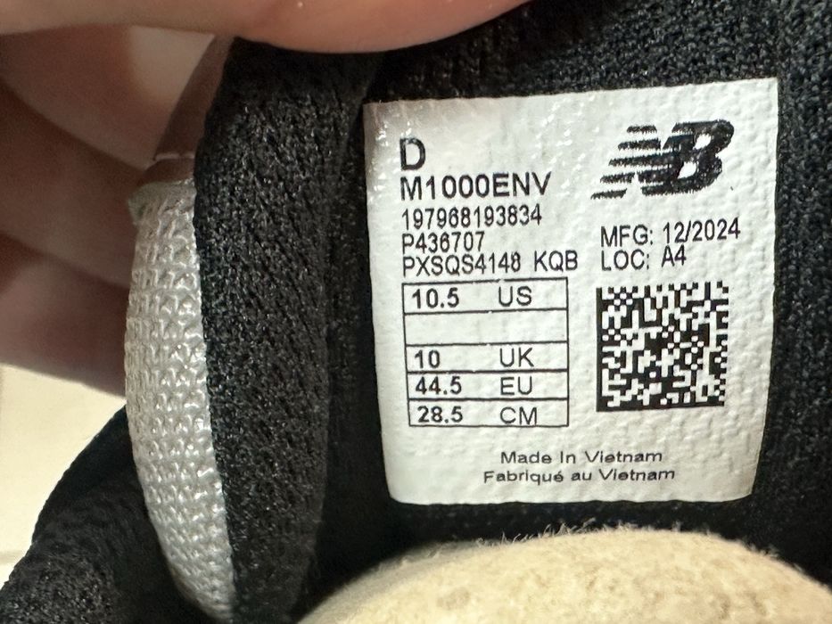 Кросівки New balance 1000 M1000ENV ( РОЗМІР 44,5 )