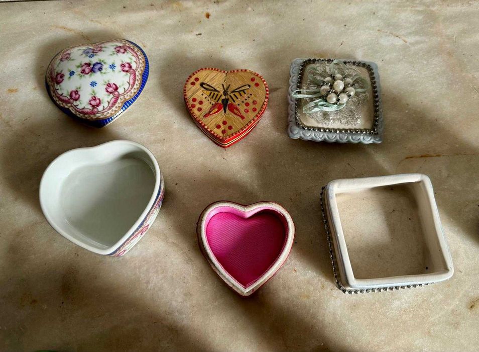 caixas pequenas com tampa decorativas