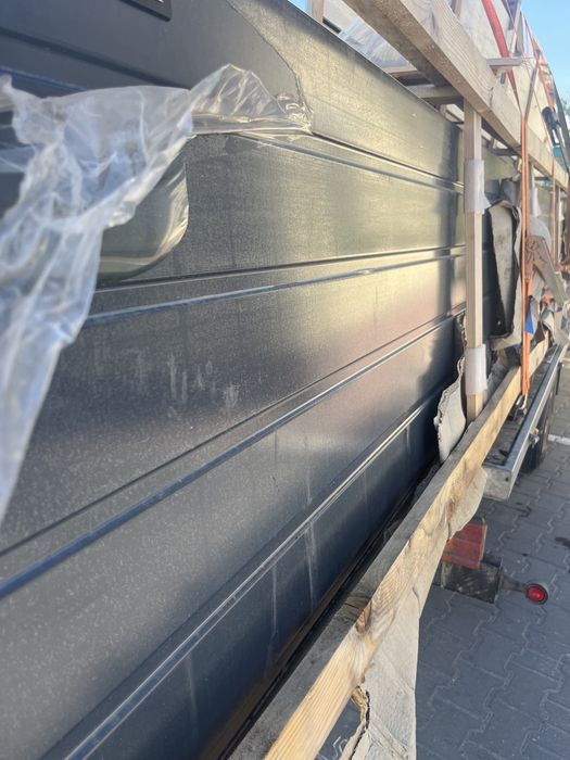 Panel do bramy segmentowej wisniowski grafit  antracyt