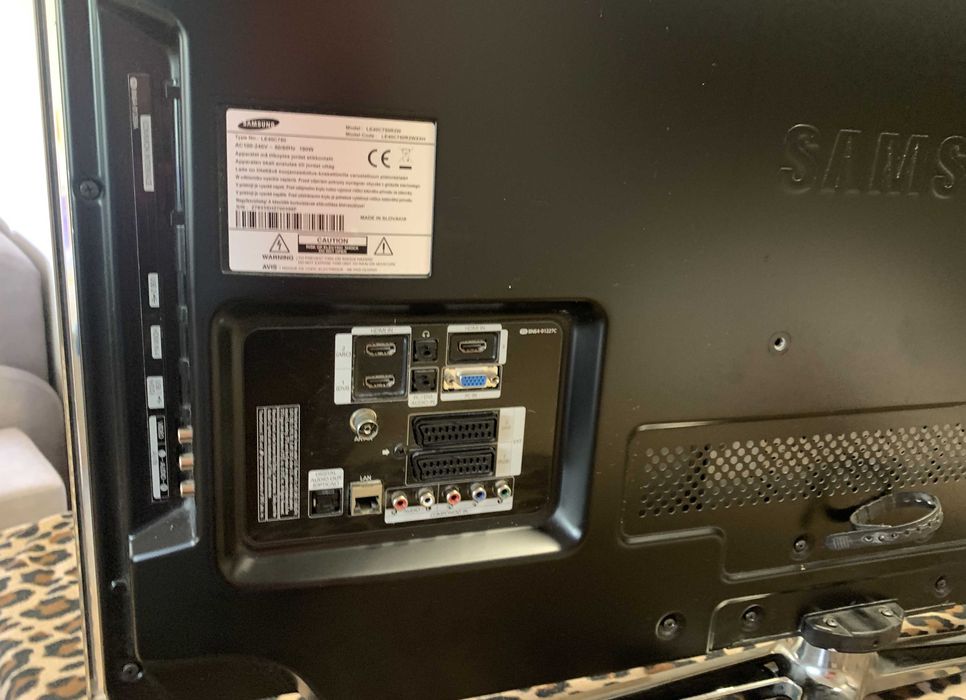 TV LED Samsung 40 cali LE40C750 z okularami 3D + Dekoder DVB-T2