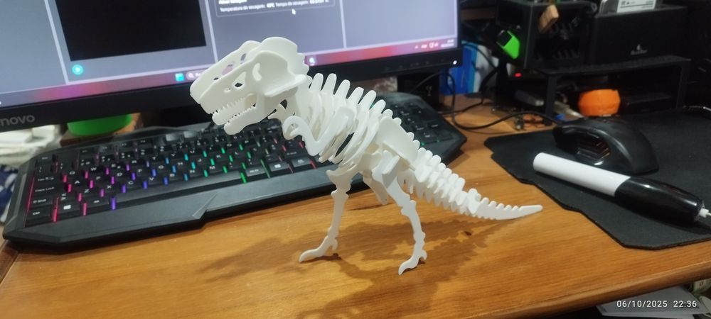 Puzzle 3d dinossauro T-rex434321182164275203