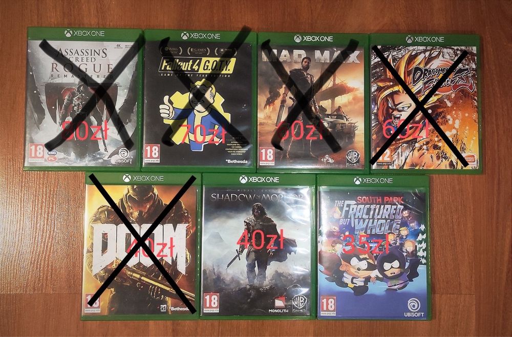 Gry na XBOX ONE!