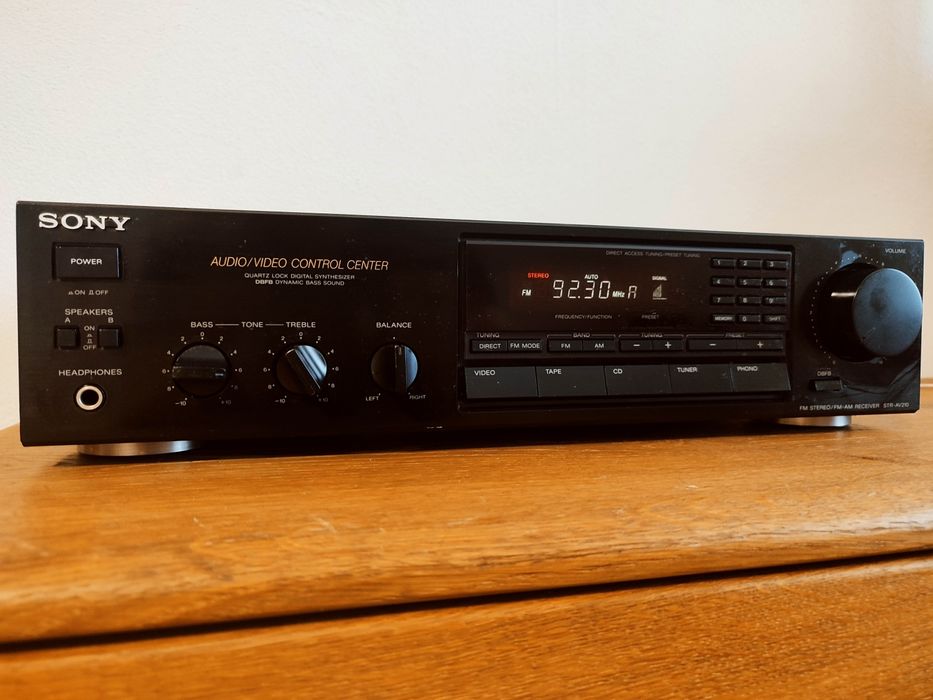 WYPRZEDAŻ!2 z 40 Watt Radio, amplituner Sony str AV 210