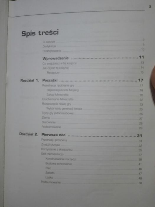 Instrukcja do gry Minecraft