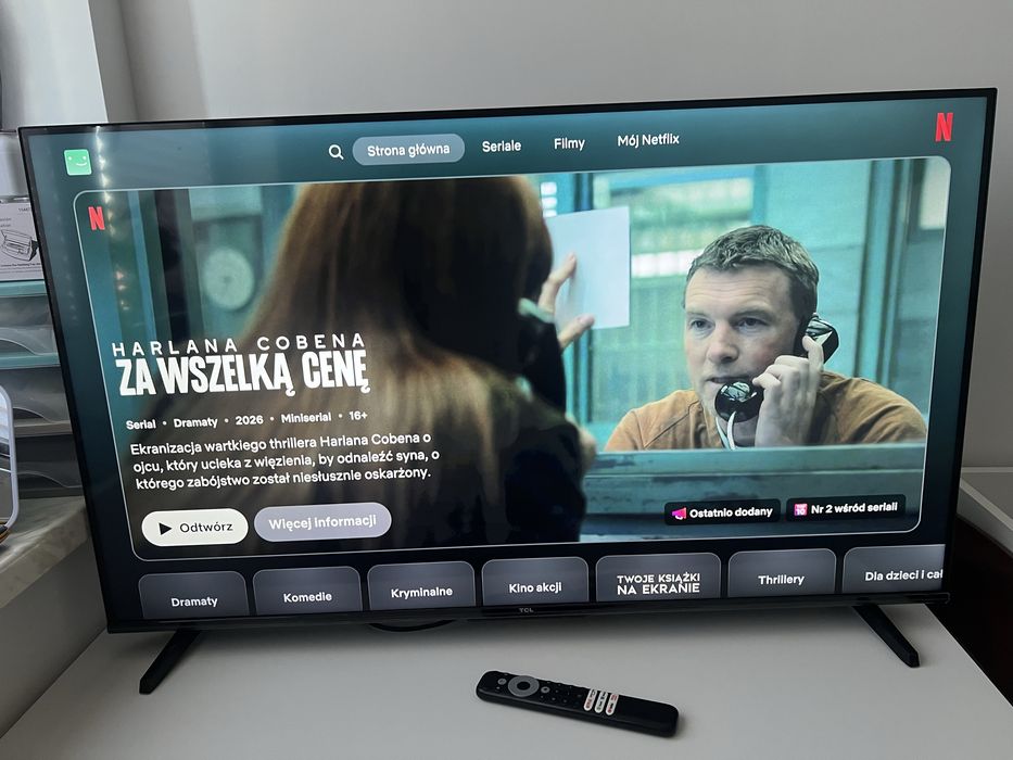 TCL 43 cali 4K Google TV