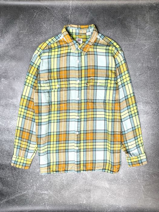 Чоловіча сорочка оригінал LEVIS Jackson Worker Shirt Relaxed Fit | L