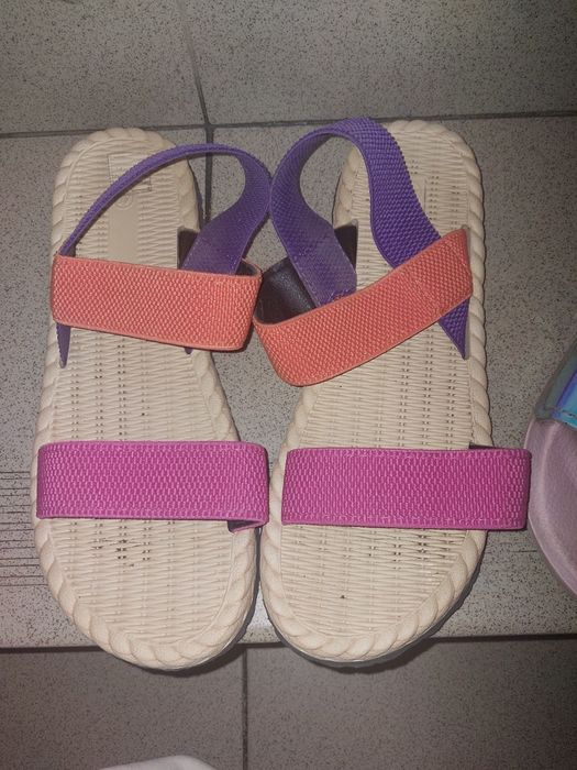 Sandały damskie kolorowe