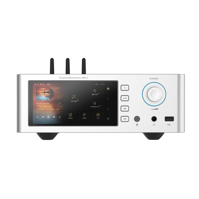 Shanling SM1.3 streamer z DAC - srebrny