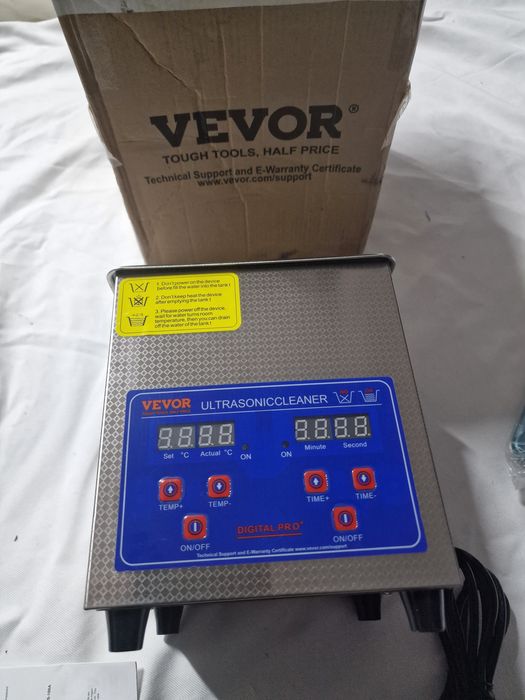 limpador ultrassónico VEVOR Digital Pro