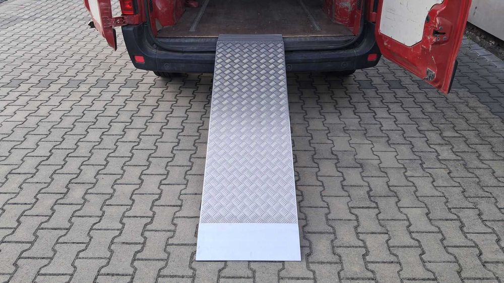 Rampa Aluminiowa 190x50cm do 400kg Najazd Podjazd Platforma - od ręki