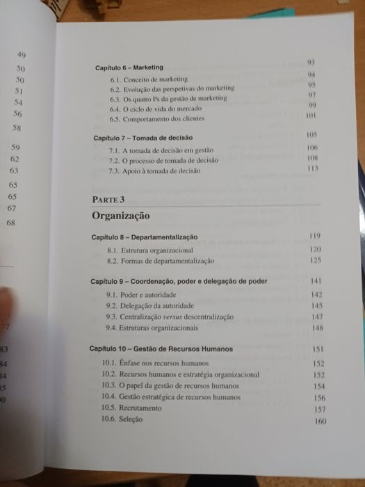 Livro para gestão