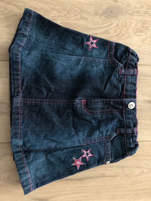 Spódniczka jeansowa rozm. 110