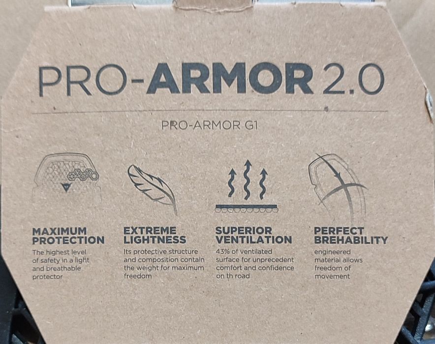 Ochraniacz pleców Dainese Pro-Armor G1 2.0