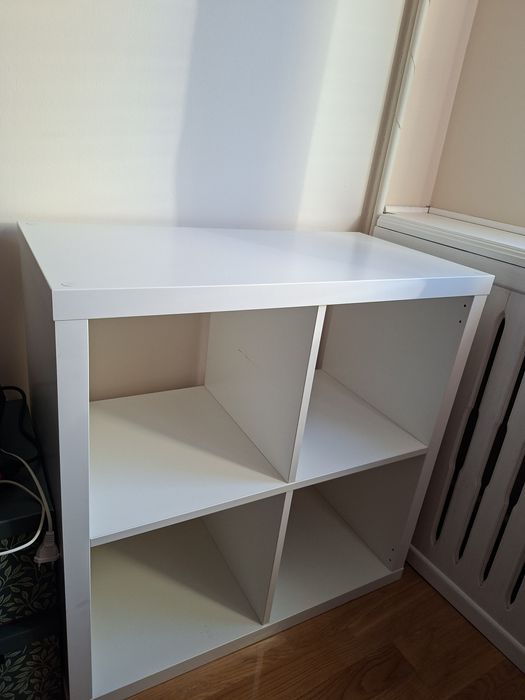 Biały regał, Ikea
